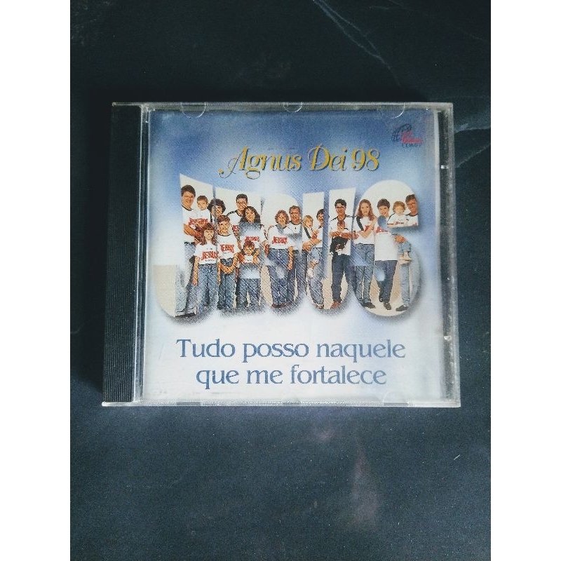 CD Agnus Dei - Jesus,tudo posso naquele que me fortalece  1998  GOSPEL