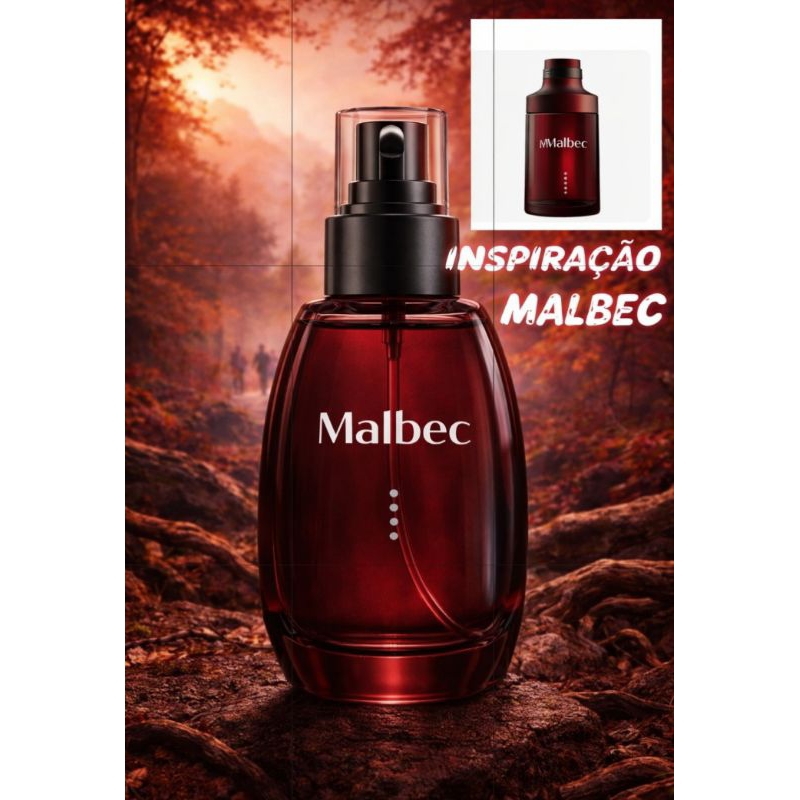Perfume Masculino Inspiração Malbec 60ml homem  Cheiroso