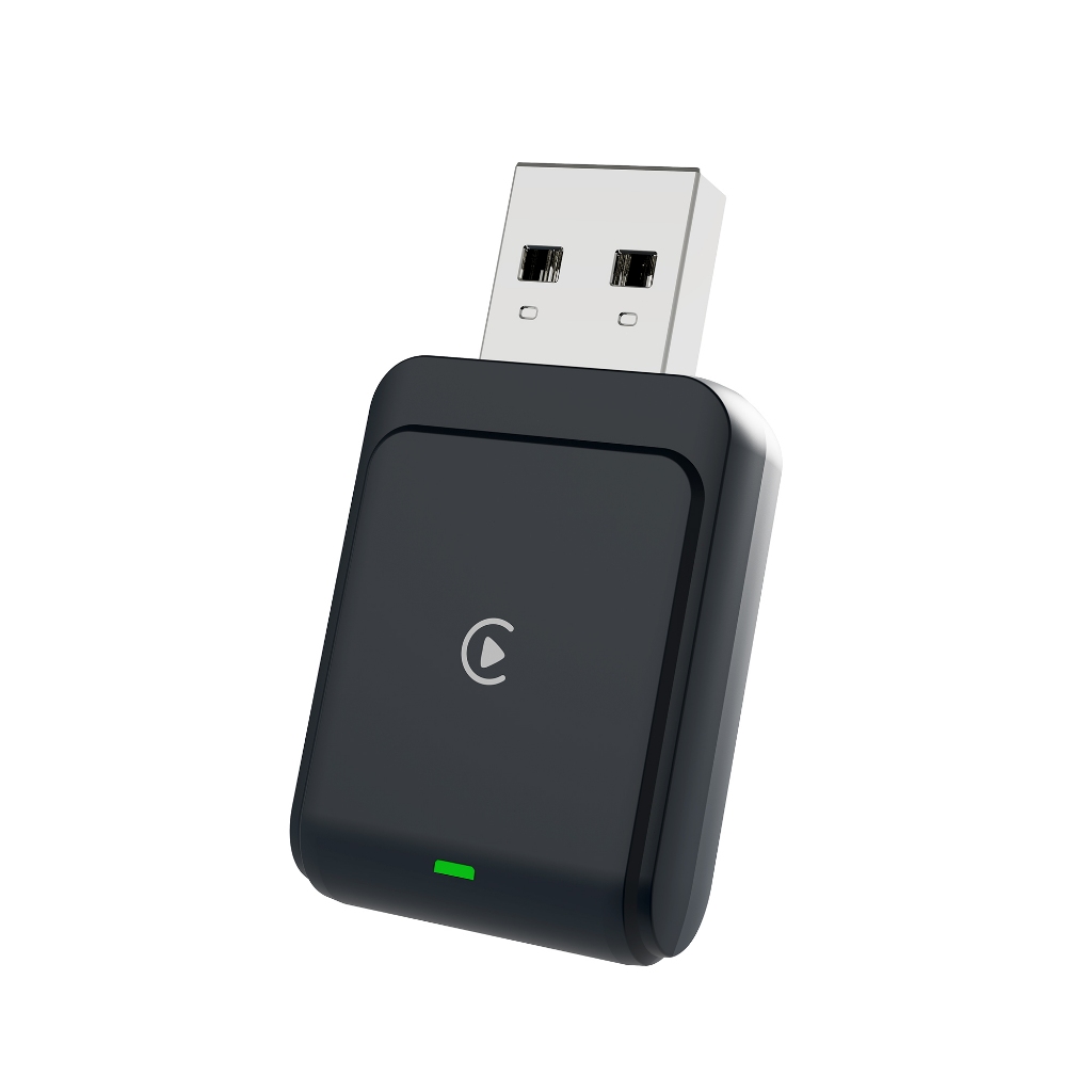 Adaptador Sem Fio CarPlay & Android Auto 2-em-1 - Plug & Play, Conexão Rápida, Compatível USB-C/USB
