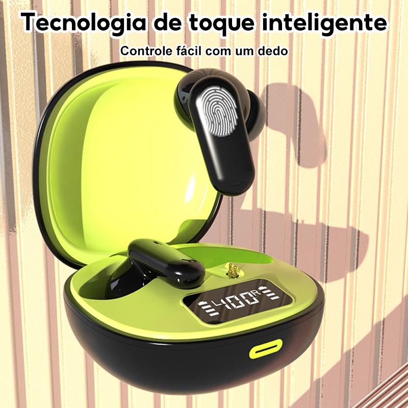 Fones De Ouvido Bluetooth Sem Fio I Cancelamento Ativo De Ruído (ANC) I Fone de Ouvido Bluetooth com Microfone