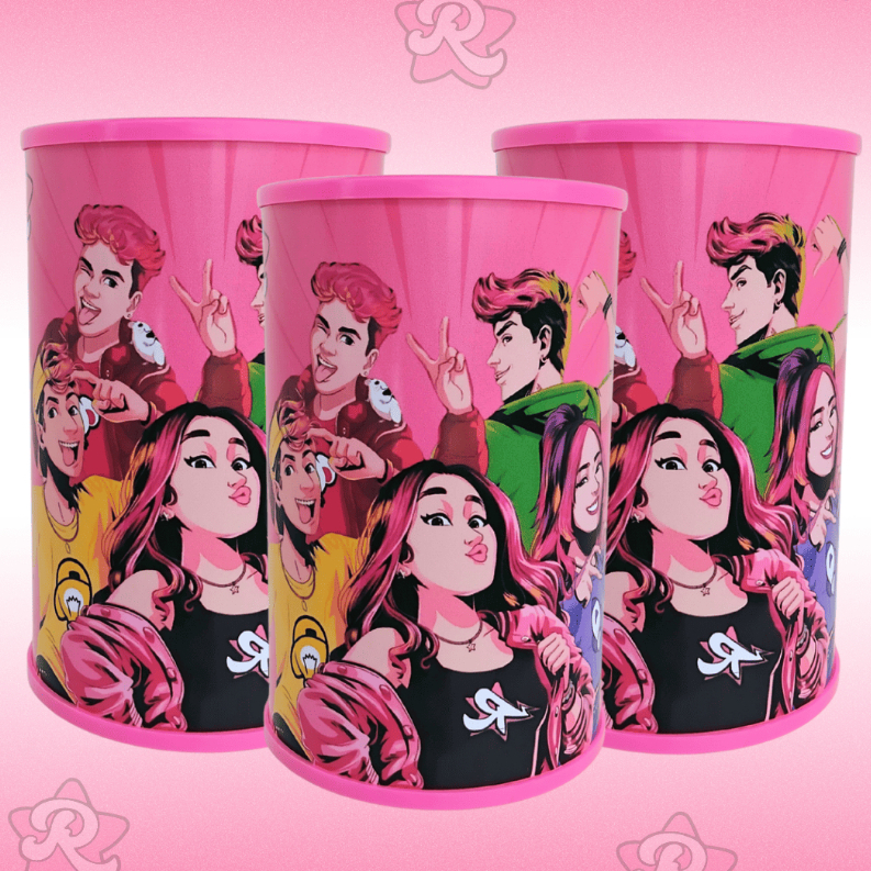 Rótulo Adesivo para Cofrinho 6x9,5 Personalizado Emilly Vick em Oferta na Shopee