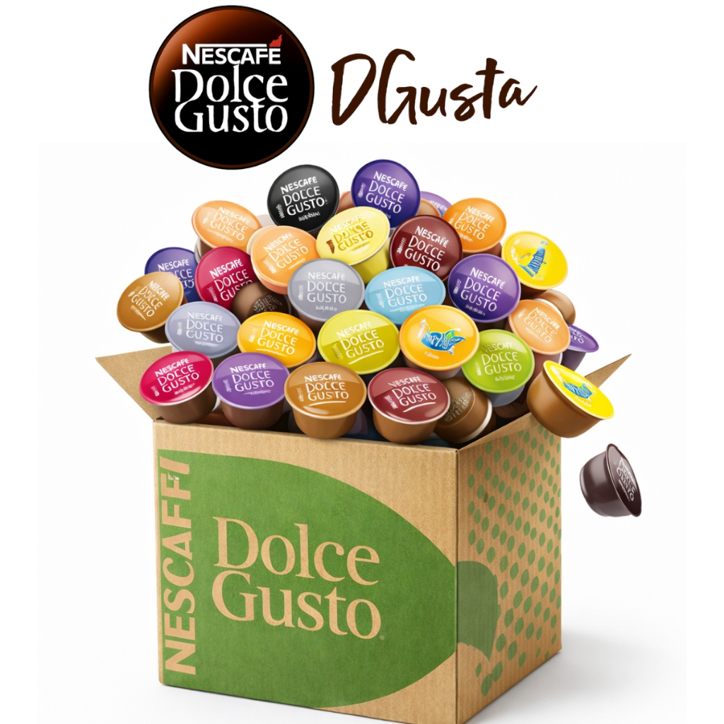Kit Cápsulas Dolce Gusto Sabores Sortidos Vários Sabores Incríveis Máquina Dolce Gusto — R$ 40,00 em Shopee