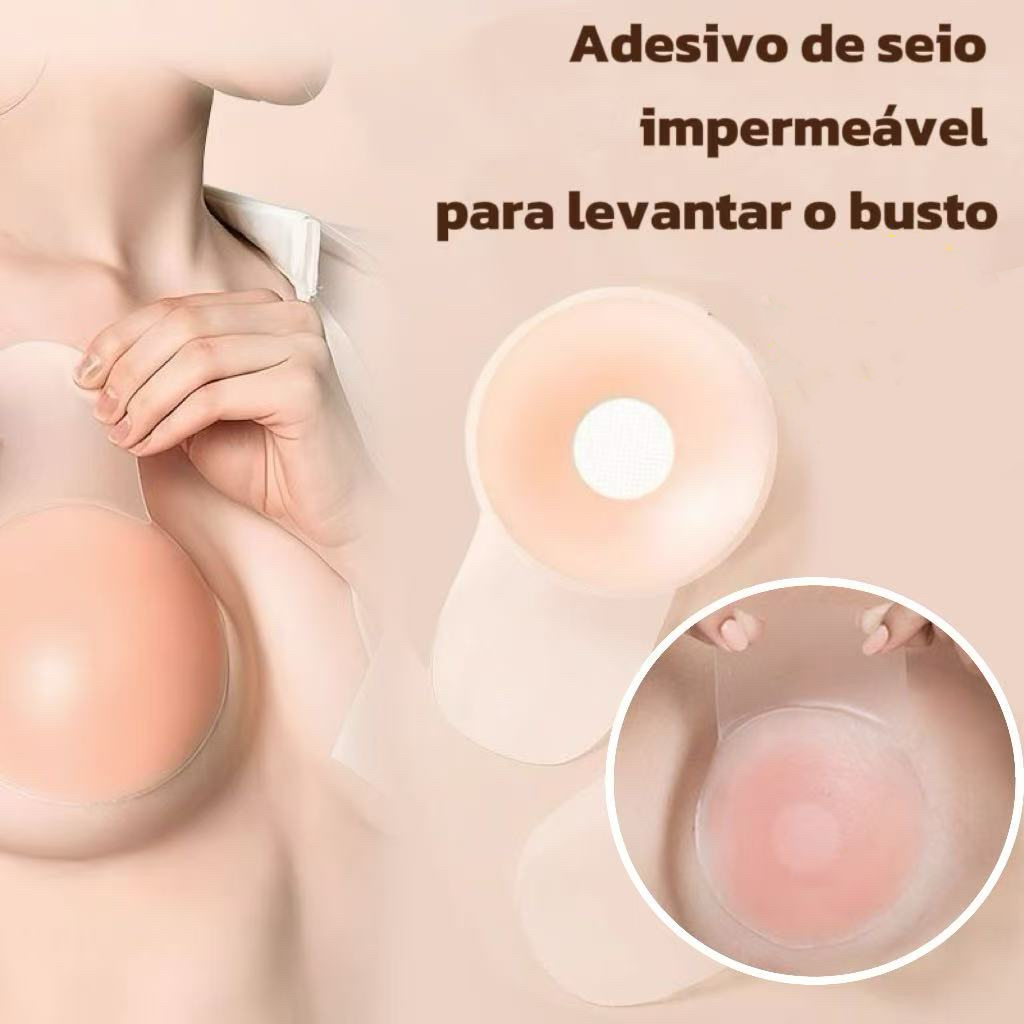 KIT Sutiã Adesivo Silicone levanta seio peito tapa seio levanta silicone PUSHUP Sutiã Efeito Lifting