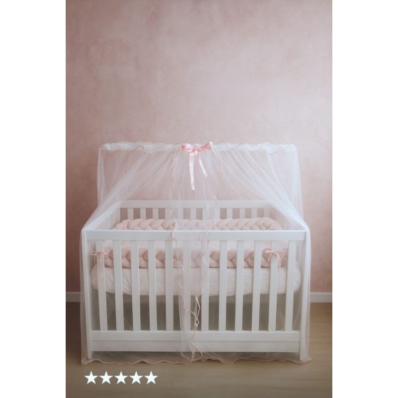 Mosquiteiro para Berço Americano e Nacional Tela Bebe Rede Mosqueteira em Oferta na Shopee