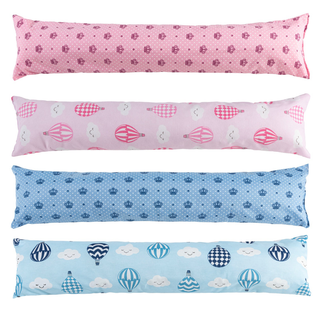 XUXINHO E TRAVESSEIRO DE CORPO DE APOIO PARA BEBÊ IDEAL PARA BERÇO E CAMA INFANTIL, 100% DE SILICONE