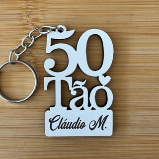 Kit Chaveiros MDF Personalizados – Aniversário Adulto, Infantil e Evento em Oferta na Shopee