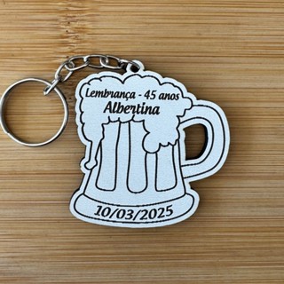 Kit Chaveiros MDF Personalizados – Aniversário Adulto, Festa e Confraternização em Oferta na Shopee