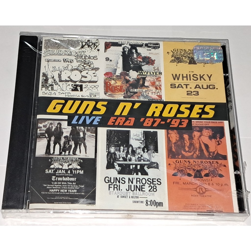 Cd Guns n Roses - Live Era 87-93 (Duplo/Lacrado)