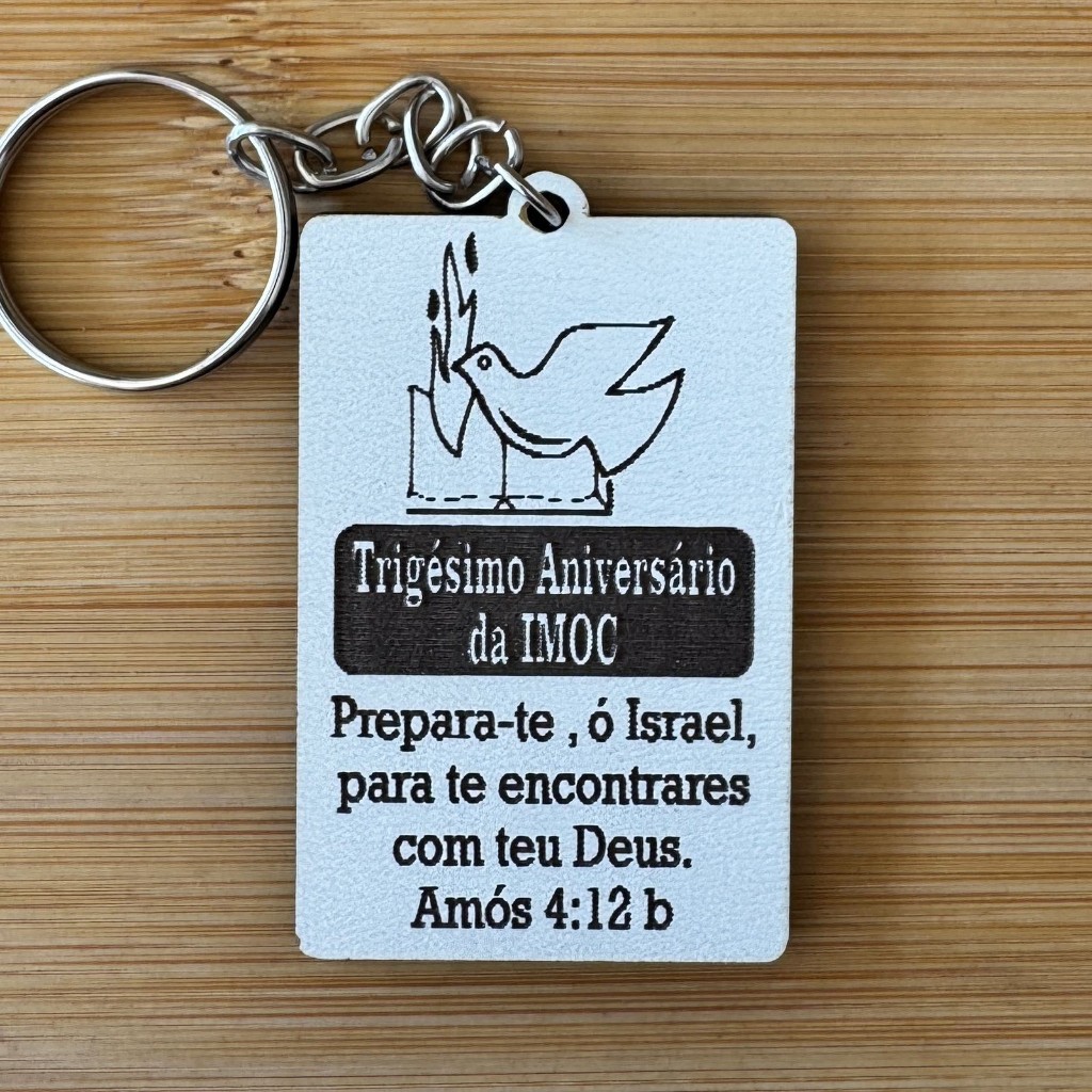 Kit Chaveiros em MDF Personalizado – Lembrancinha para Igreja e Eventos Cristãos Lembrancinha em Madeira MDF