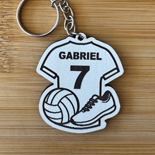 Kit Chaveiros Personalizados MDF – Tema Vôlei | Aniversário Infantil e Adulto em Oferta na Shopee