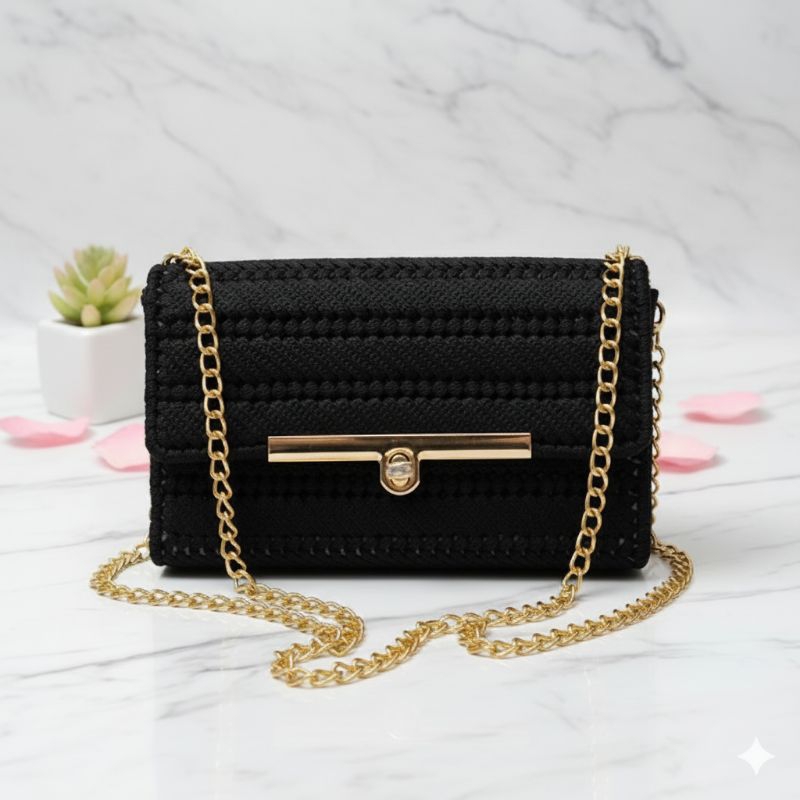 Bolsa de Crochê na Tela, Feminina