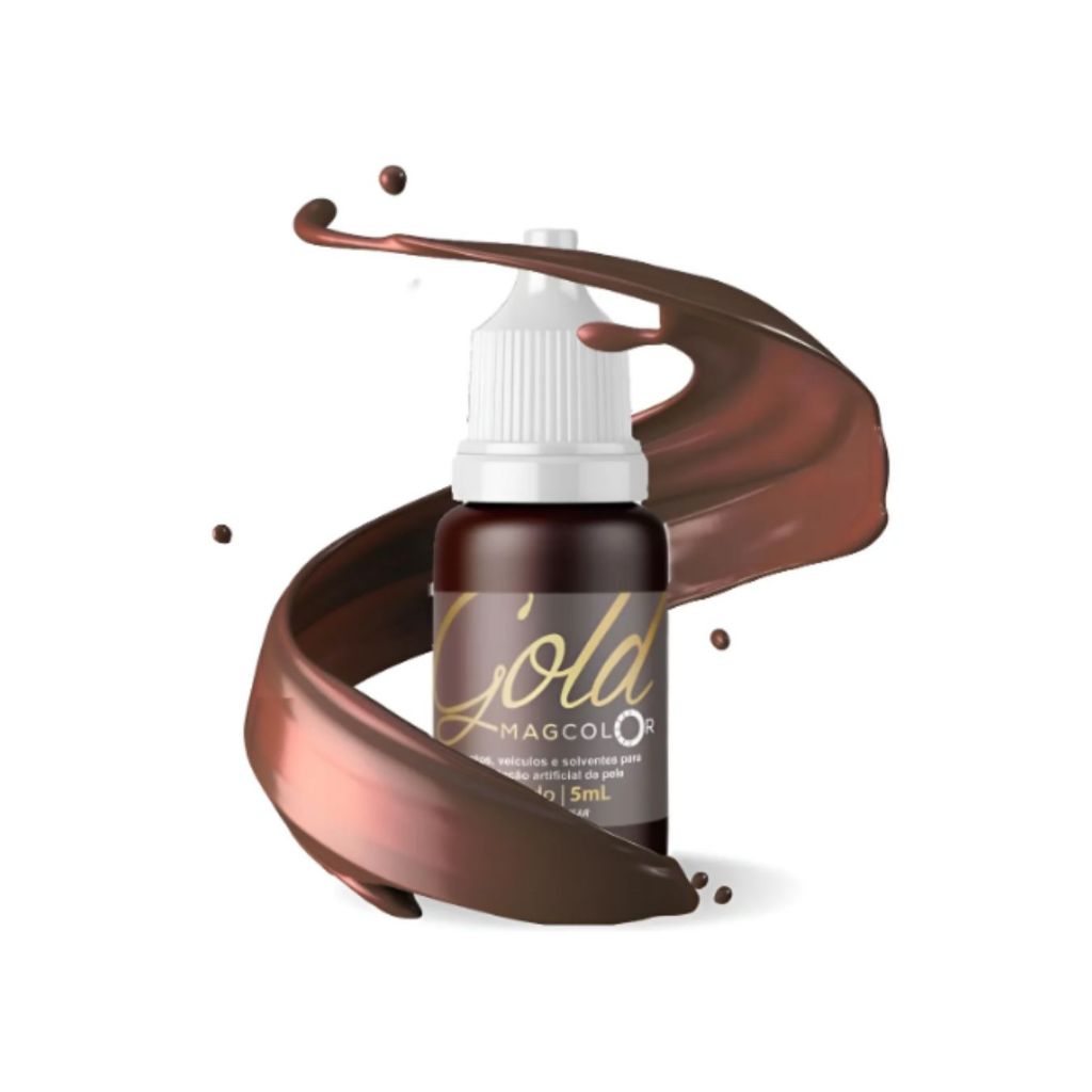 Pigmento Mag Colors Gold 5ml DIVERSAS CORES em Oferta na Shopee
