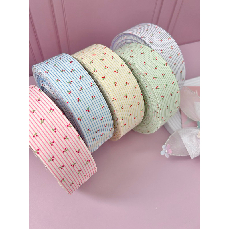 FITA TECIDO XADREZ CEREJA DUPLA FACE CETIM 38MM (2METROS) em Oferta na Shopee