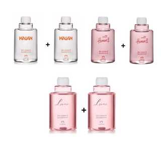 Combo 2 Refil Desodorante Deo Corporal Feminino Kaiak/Primeiro Humor/Luna 100ml - Natura