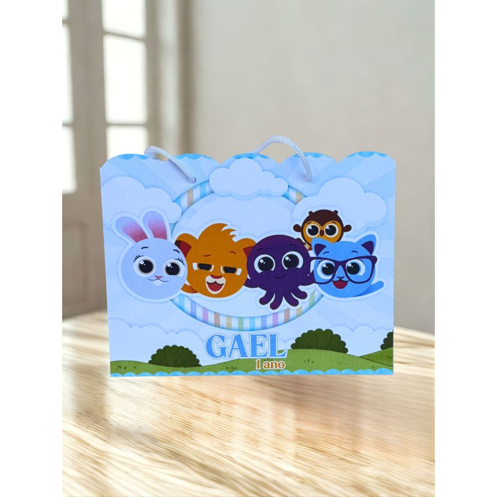 SACOLA BOLOFOFOS Personalizado | Sacolinha | Lembrancinha | Decoração | BOLOFOFOS | PEGUE E MONTE
