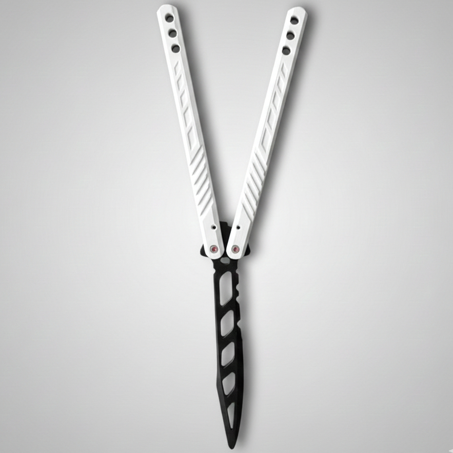 Faca Butterfly para Antiestresse, treinos, manobras - sem corte, Brinquedo