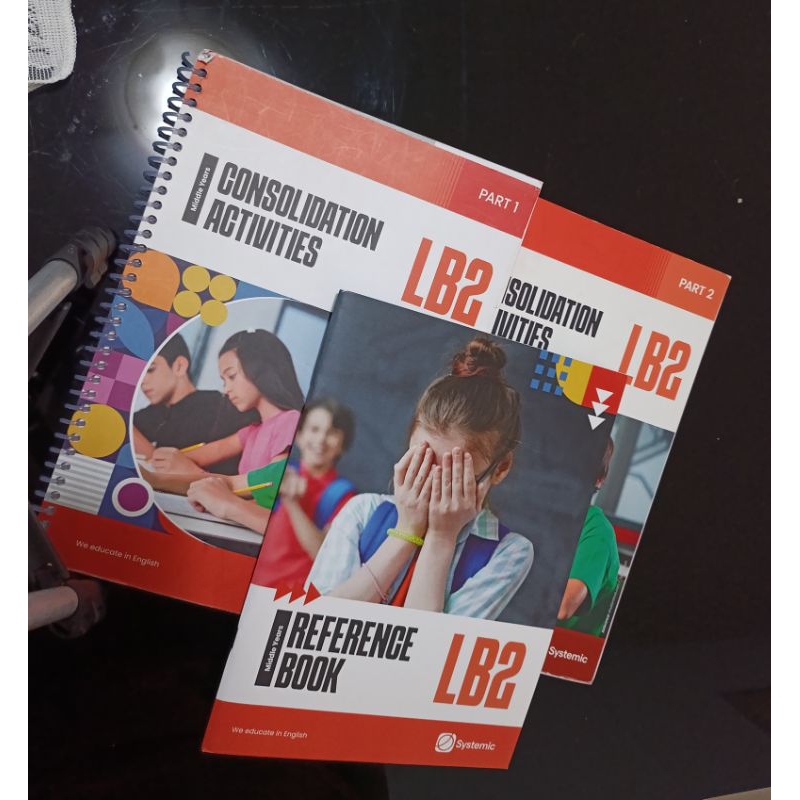 Consolidation Activities LB2 – Systemic | Part 1 + Part 2 + Reference Book | Usado