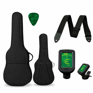 Kit Violão Completo Bag Capa + Correia + Afinador Digital + Palheta