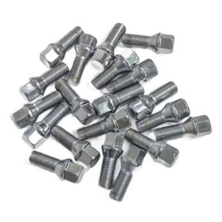 20 Parafusos Cônico Cromado Roda Golf/fox/jetta/audi/polo em Oferta na Shopee