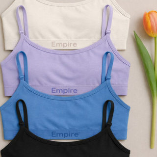 Kit 4 Top Feminino Forrado de Microfibra Sutiã Sem Bojo Top Fitness Adulto Juvenil em Oferta na Shopee