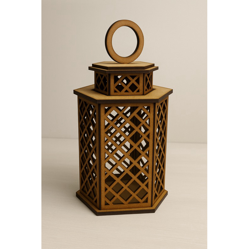 arandela, luminária, luminária de jardim, luminaria marroquina, luminária MDF, produto montado