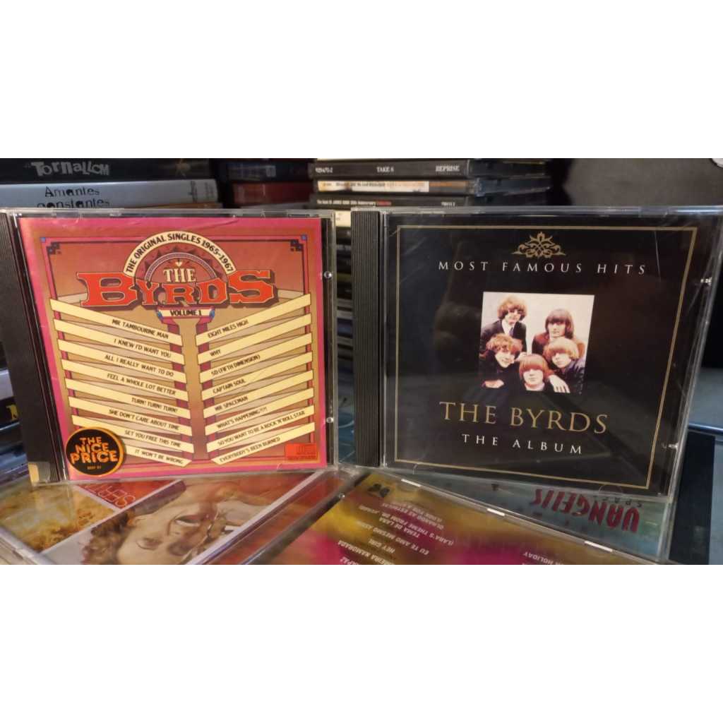 Cds The Byrds - Original Singles 1965-1967/volume 1-raro  IMP-Impecavel - Most Famous hits The album  escelente