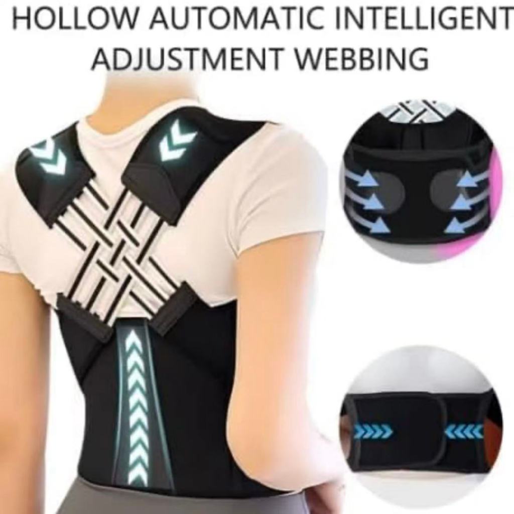 Colete Corretor de Postura Magnético Ajustável - Unissex para Coluna e Cervical, Alívio de Dor e Melhora da Postura