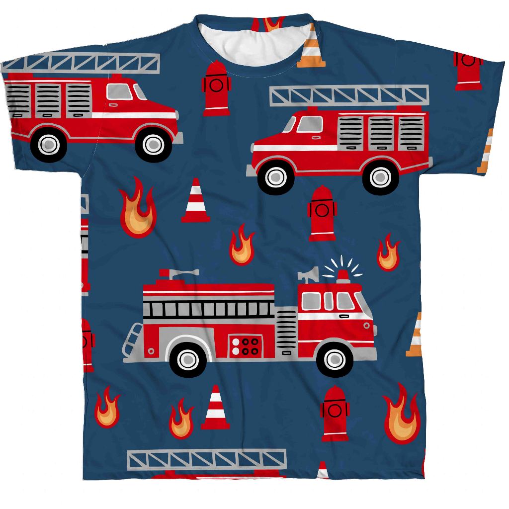 Camiseta Caminhão Bombeiro