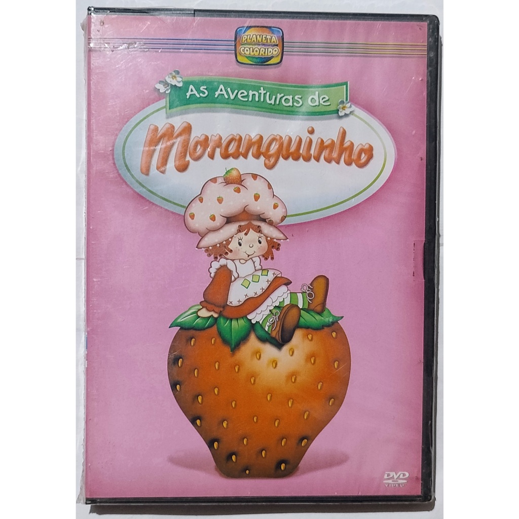 Dvd As Aventuras de Moranguinho Planeta Colorido Lacrado