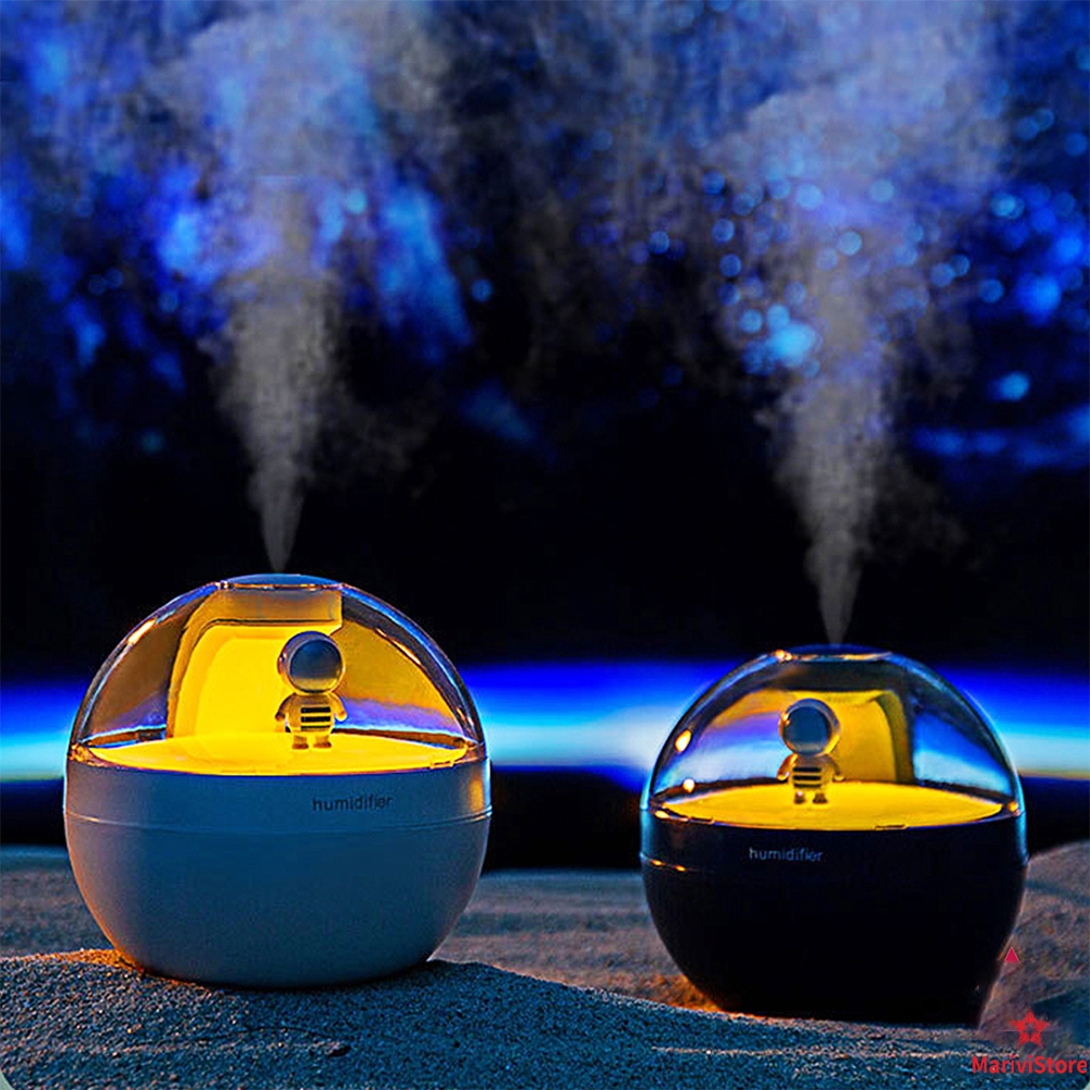 Umidificador De Ar Purificador Difusor Aromatizador Ambiente Luz Noturna Suave