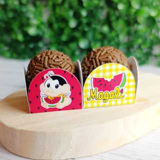200 Forminhas para Docinhos Magali Turma da Mônica Personalizadas 4 Pétalas Brigadeiro Festa Aniversário Doces em Oferta na Shopee