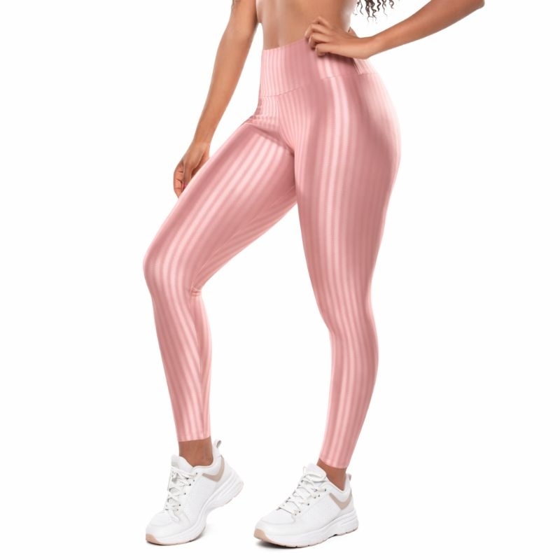 Calça Legging 3D Cintura Alta Modeladora Premium Academia Treino Conforto Fitness Zero Transparência