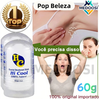 60g /120g Desodorante Natural Cristal Pedra Alumínio Antitranspirante Unissex Contra Odor Vermelhidão e Irritações em Oferta na Shopee