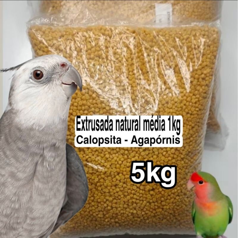 Extrusada natural CALOPSITA - AGAPONE (5Kg)