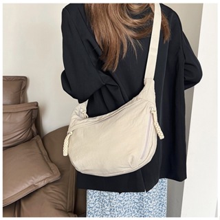 Nova Bolsa Transversal De Nylon Repelente De Água Para Mulheres Moda estilo casual de estudante Coreana Bolsa de ombro em Oferta na Shopee