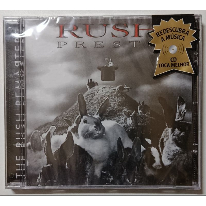 CD - RUSH - ( PRESTO ) - THE RUSH REMASTERS