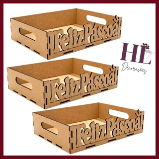 KIT 10 UNIDADES Bandeja FELIZ PASCOA MOD 2 ORELHINHA COELHO Cesta Presente. em Oferta na Shopee
