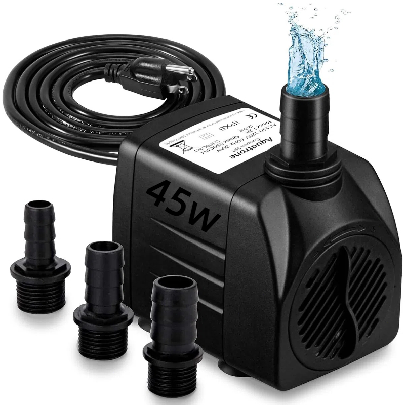 220V Bomba Submersa At 2500 Litros Por Hora P/ Aquários Lagos e Fontes 45W Coluna d'água 2,5m em Oferta na Shopee