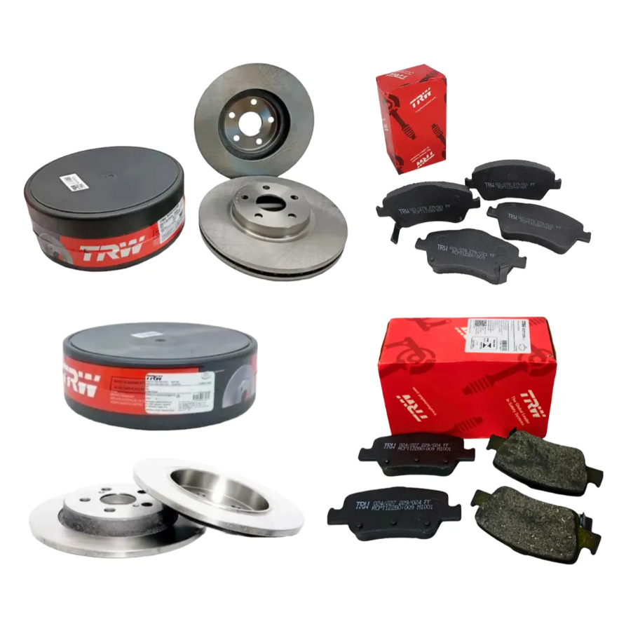 Kit Pastilha + Disco De Freio Dt/tz Corolla 2009/2014 Trw em Oferta na Shopee