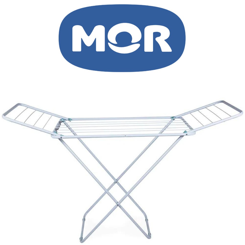 Varal De Chão Com Abas Slim MOR Resistente Em Aço Super Reforçado Oferta Cores - Original Mor em Oferta na Shopee