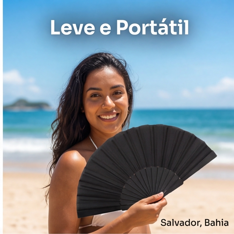 Leque Fashion Portátil para Dança, Carnaval e Apresentações- Leve e Portátil/Envio Imediato//O Carnaval em Oferta na Shopee