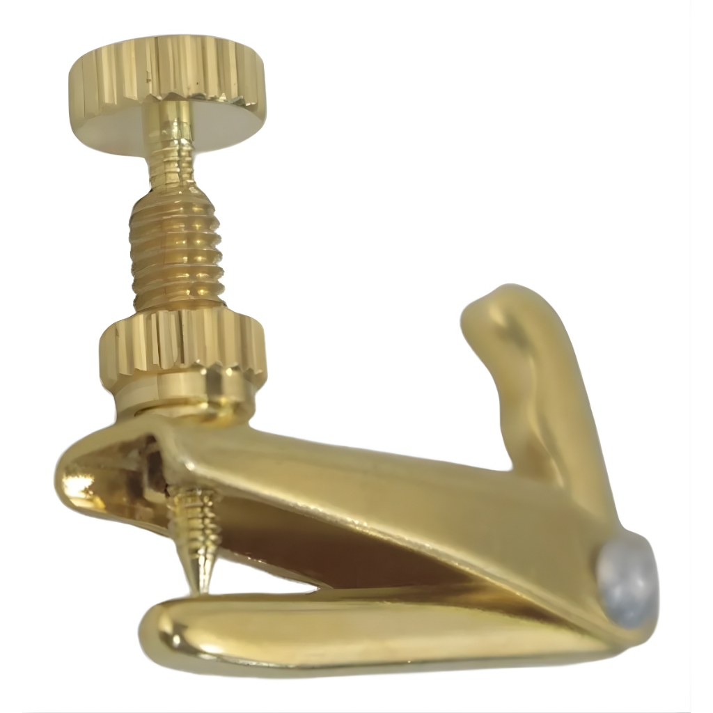 MICRO AFINADOR DOURADO P/ VIOLINO UNIDADE