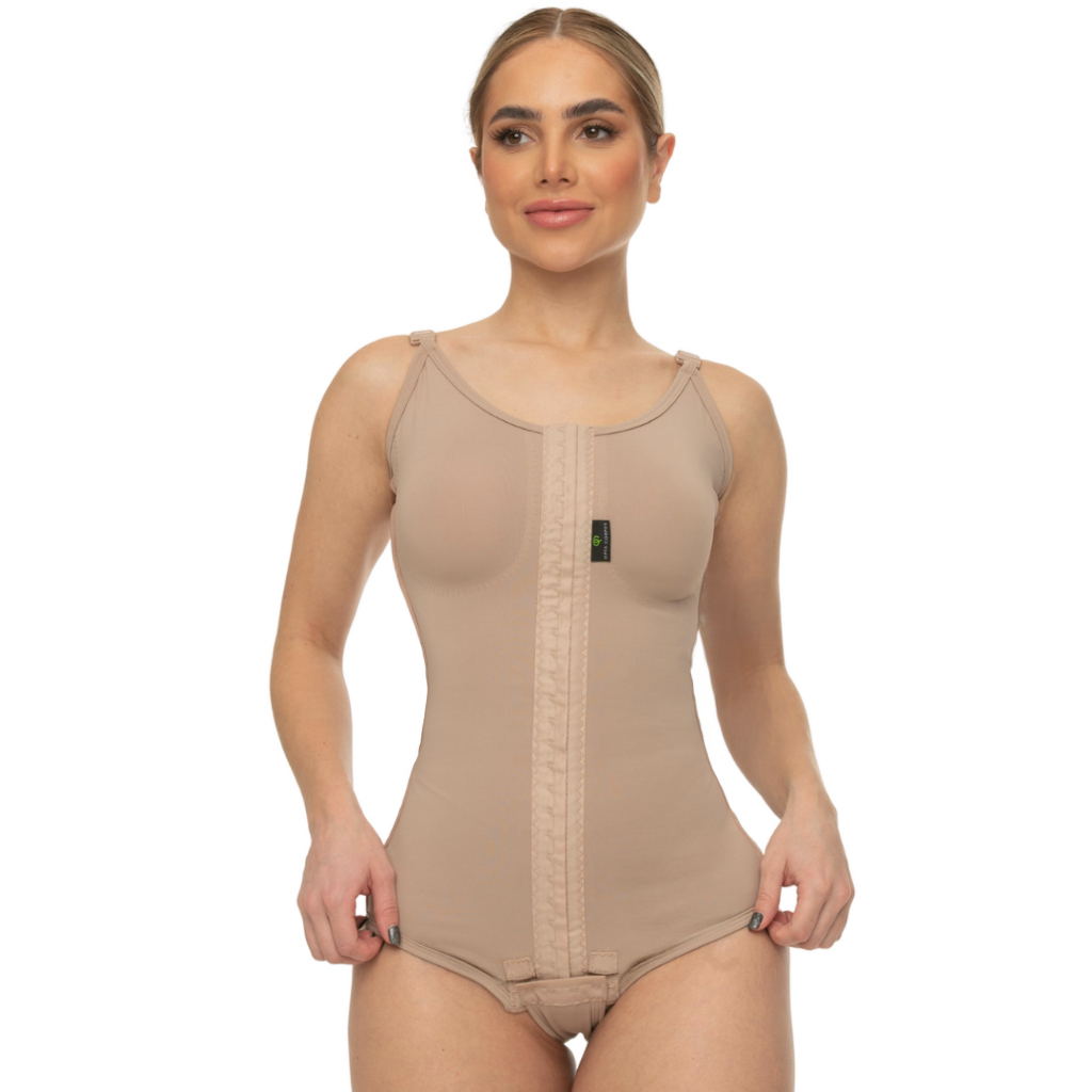 Cinta Body Pós Cirúrgica Alça Fina Abdominoplastia Opta Corpus