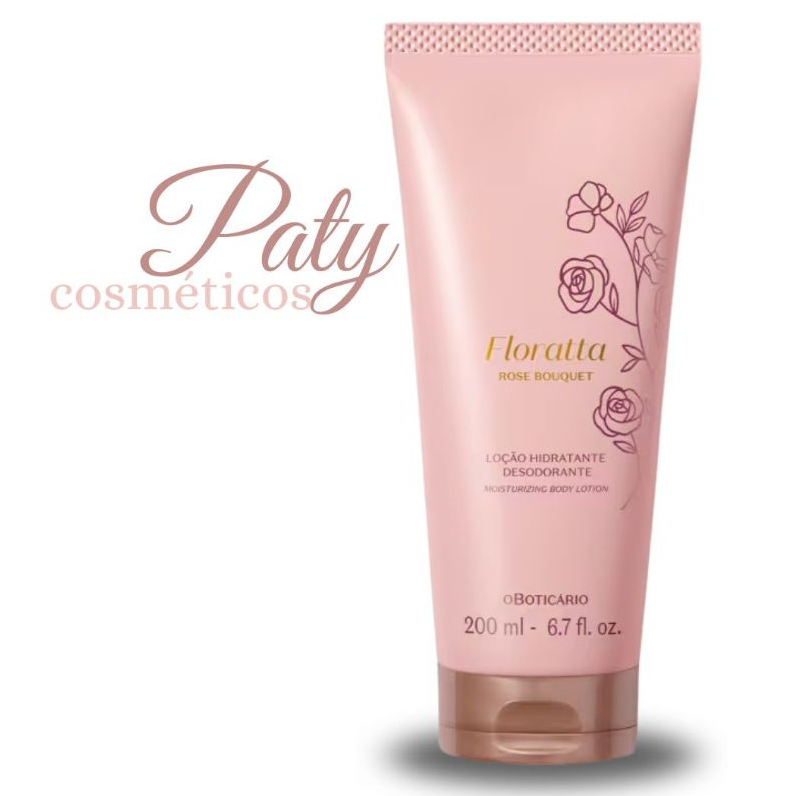 FLORATTA ROSE BOUQUET | LOÇÃO HIDRATANTE DESODORANTE - 200ML