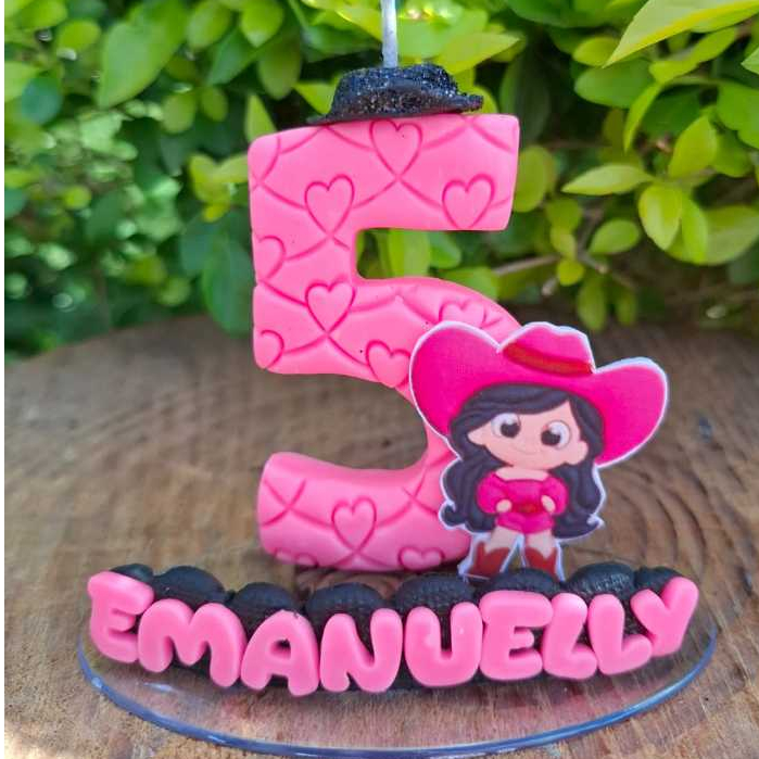 Decoração Bolo Vaqueiro - Comprar com Melhor Preço em Padaria