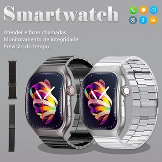 2026 Original Relógio H7 Inteligente 3D Tela Curva Full Touch 100+ Sports Relógio à prova d'água