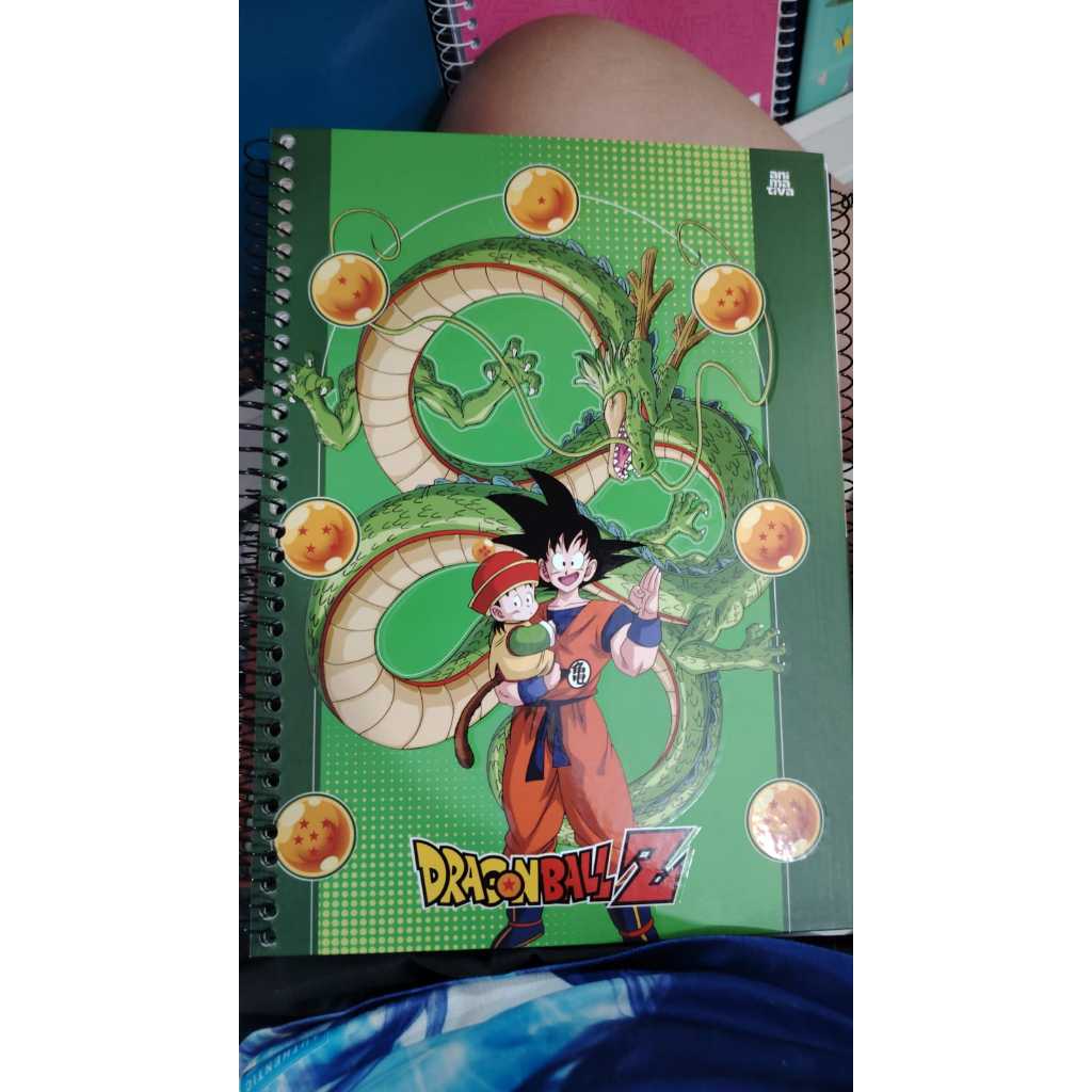 caderno tilibra dragonboll z