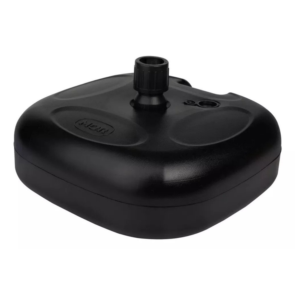 Base de Ombrelone Guarda Sol Mor Areia Agua P/ Piscina Jardim 22kg Reforçado Original Preto Branco em Oferta na Shopee