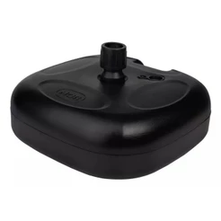 Base de Ombrelone Guarda Sol Mor Areia Agua P/ Piscina Jardim 22kg Reforçado Original Preto Branco