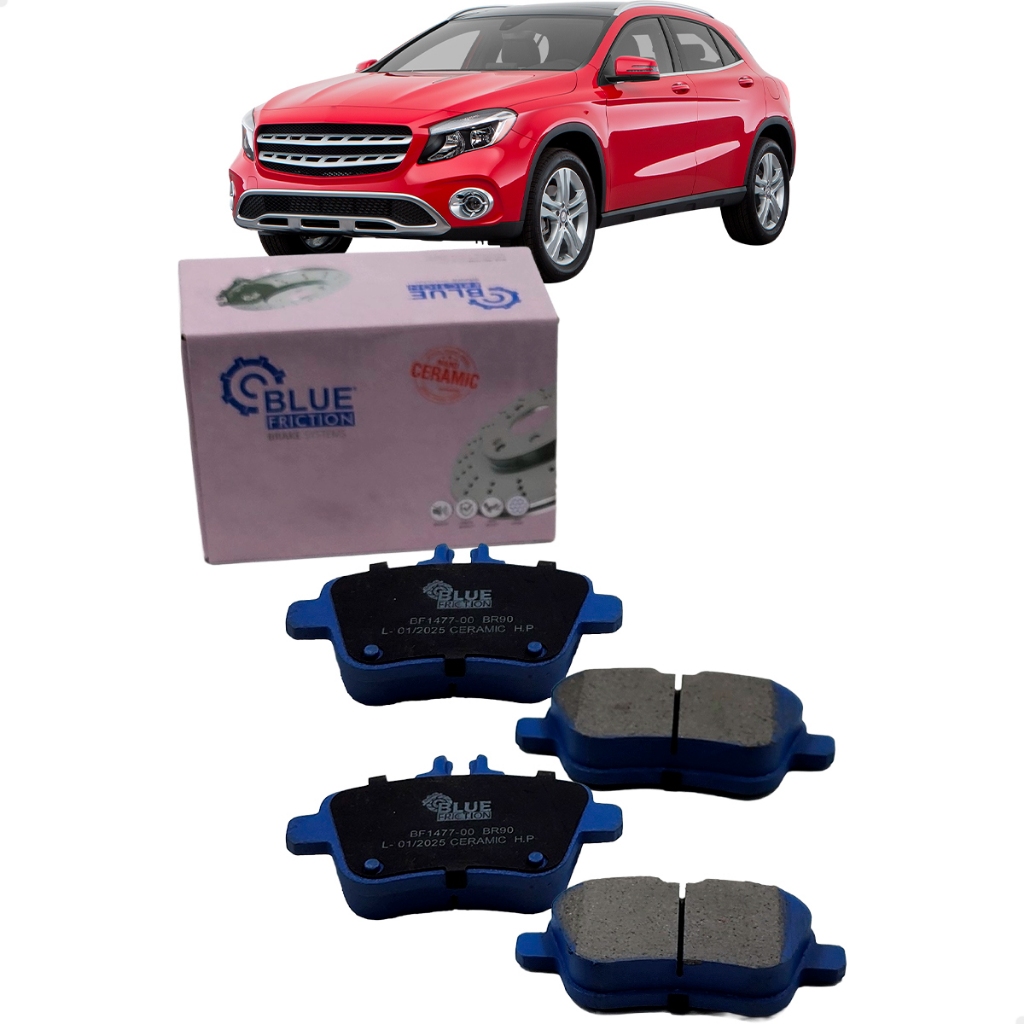 Jogo Pastilha De Freio Cerâmica Traseira Mercedes GLA 200 GLA 250 1.6 2.0 16v De 2013 Até 2019